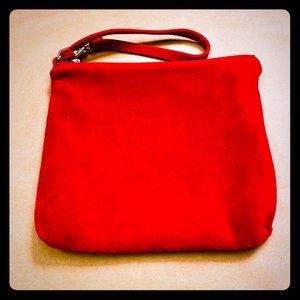 Red velvet purse NWOT